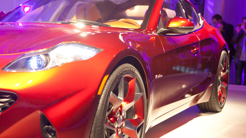 Illustration for article titled Fisker Atlantic: Live Photos